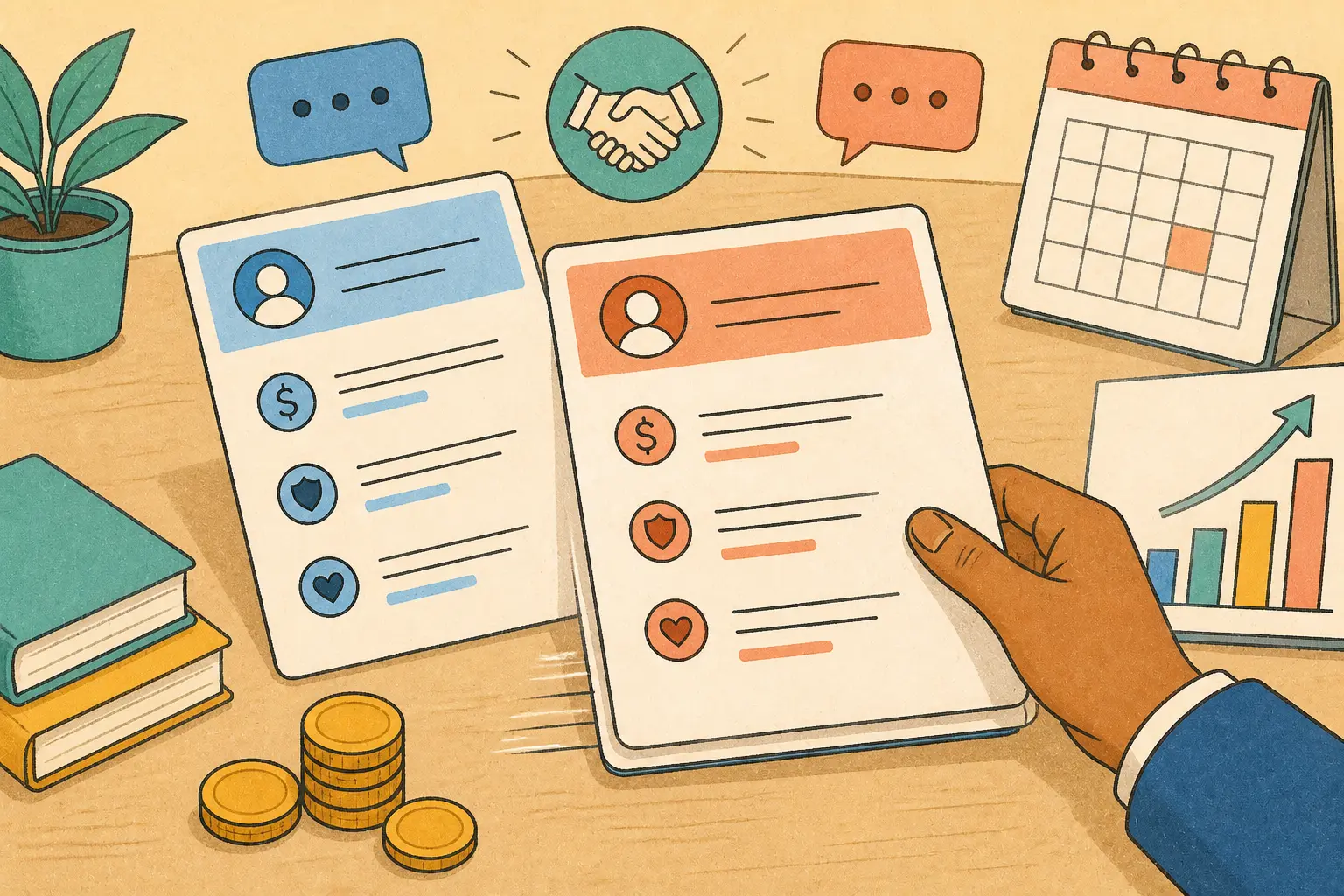 Negotiate a Higher Salary illustration