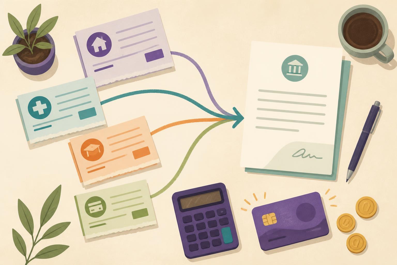 Should You Consolidate Your Debt? illustration